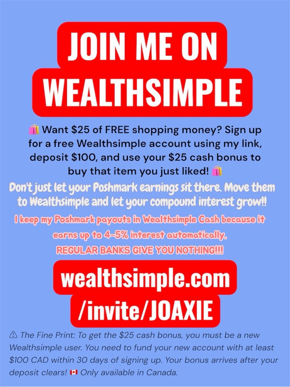 Join me for a FREE $25!!